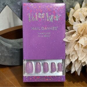 AZALEAS FOR AIDEN Purple Glitter Nail Dashes Red Aspen RETIRED